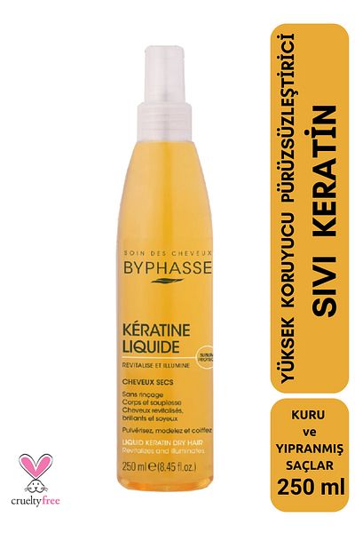 BYPHASSE Liquid Keratin High Protective Smoothing Special for Dry Hair 250ml