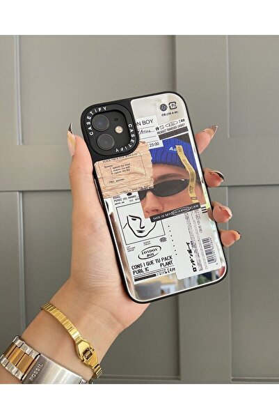 KILIF HOUSE Iphone 12 Pro Max Uyumlu Aynalı London Boy Kılıf