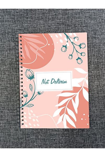 pixelpare دفتر ملاحظات مخطط غير مؤرخ مقاس A5 (15x21 سم) 160 ورقة