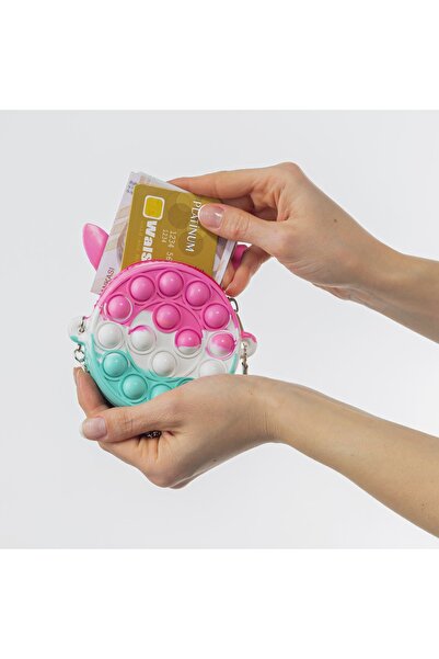 allwear Silikon Popit Bozuk Para Çantası