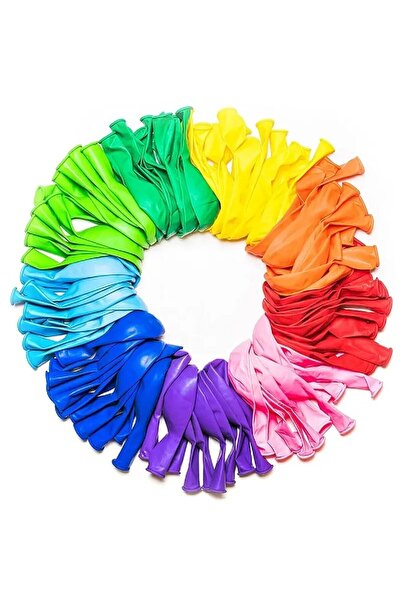 Bkmc 90 Pieces 9 Colors Mixed Balloons