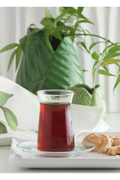 LAV Baduhome Vera Glass Set Set - 24 Pieces Water Soft Drink Tea Glass Set Set Dowry Set