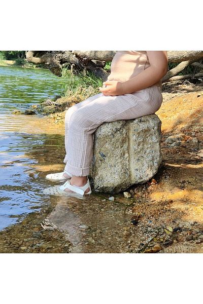 BEBEĞİME ÇORAP Pantaloni organici din muselina 1-6 ani bebelusi/copil