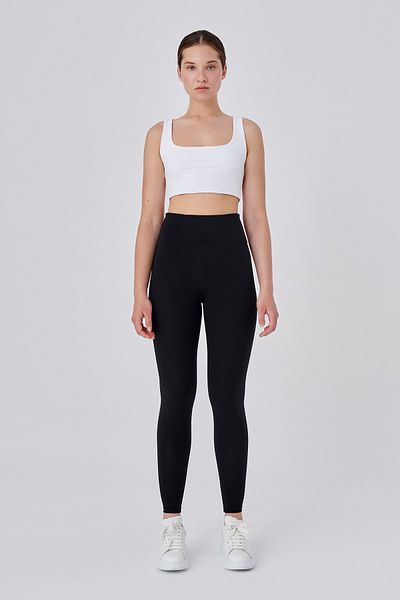 UP&FIT Push Up Soft High Waist Recovery Καλσόν Μαύρο