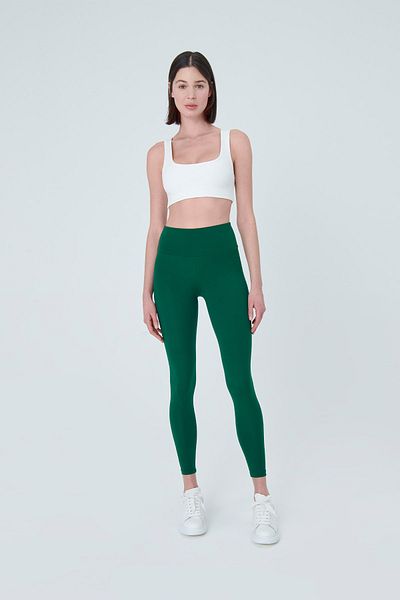 UP&FIT Push Up Soft High Waist Lifting Leggings Green