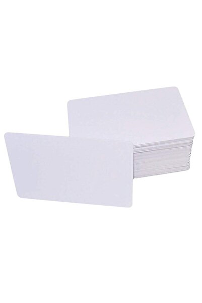 fizicard بطاقة PVC فارغة بمعايير بطاقة الائتمان، عبوة من 50 بطاقة