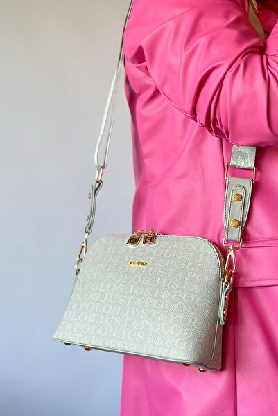 Just Polo Medium Size New Season Daily 3 Compartment Women's Shoulder Bag 24 ...