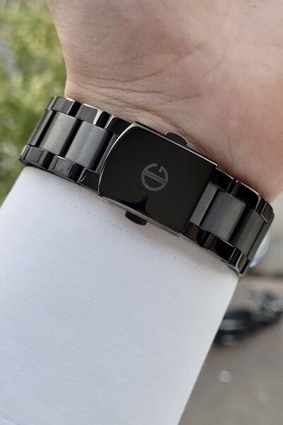 DAVID GUNER Kadranı Lacivert Kordonu Siyah Renk 2 Yıl Garantili İç Göstergeleri Aktif Erkek Kol Saati