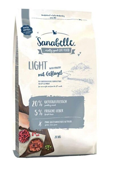 Sanabelle Light Poultry Kedi Maması 2 Kg