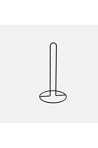 Metaltex Black PVC Coating - Vertical Paper Towel Holder