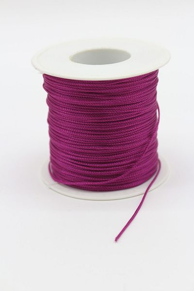 Hobimos 1,0 mm 100 μέτρα κορδόνι αλεξίπτωτου, βραχιόλι, κολιέ, κορδόνι κοσμήματος