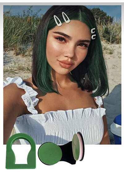 İlkosstore طباشير للشعر باللون الأخضر