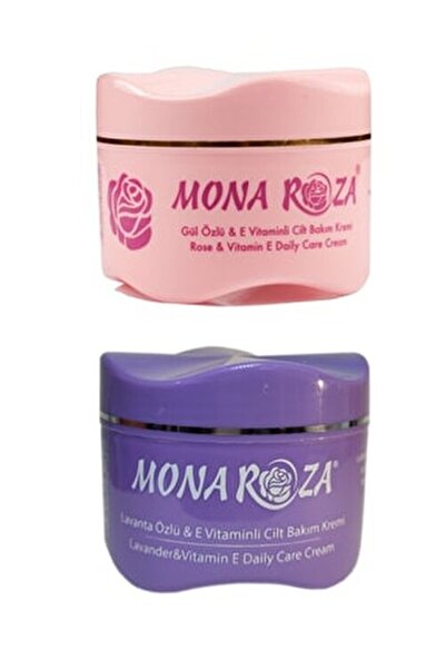 MonaRoza Gül Ve Lavanta Krem Seti (250 Ml + 250 Ml Gül Ve Lavanta Kremi)