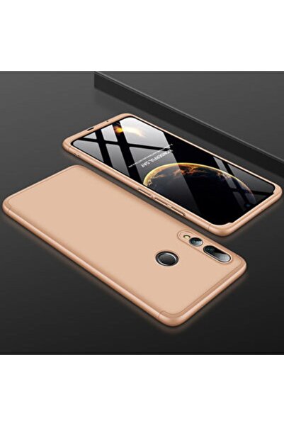 Rivor Huawei Y9 Prime 2019 Kılıf Kamera Korumalı 3 Parçalı 360 Korumalı Premium Mat Sert Kapak