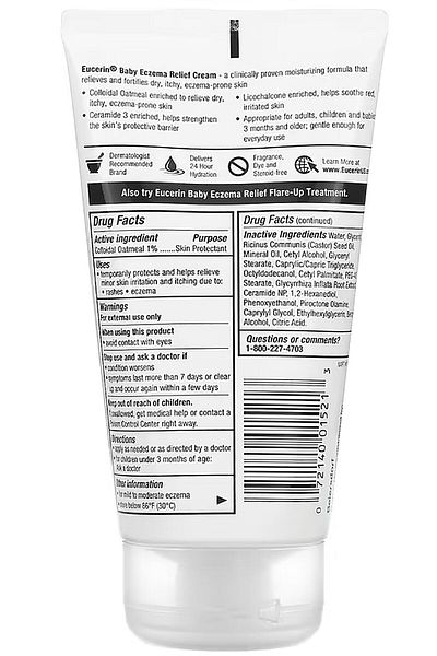 Eucerin 141Gr Baby Eczema Relief Body Cream
