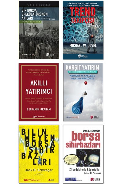 Scala Yayıncılık Bir Borsa Spekülatörünün Anıları Trend Takipçisi Karşıt Yatırım Akıllı Yatırımcı Borsa Sihirbazları