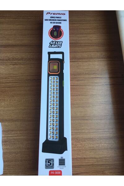 Powermaster DEXTER PREMIO PR-3838 2 WATT COB LED + 48 LEDLİ SOLAR ŞARJLI IŞILDAK