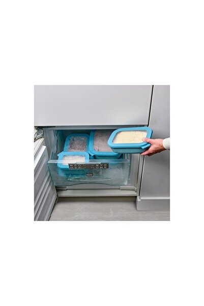 Mepal Multi Bowl Cirqula Rectangular Light Blue Food Container 1000 ml