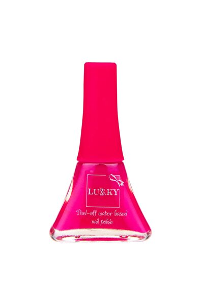 Peelable Nail Polish Bright Pink 068
