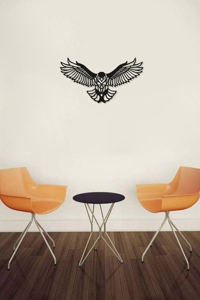 NED MDF LAZER DEKARASYON KARTAL DUVAR TABLO AHŞAP MDF LAZER KESİM 3MM DUVAR D...