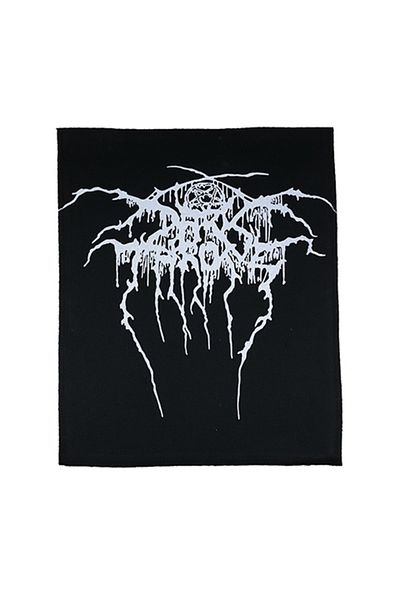 Z zepplin Patch mare pentru spate cu logo Dark Throne