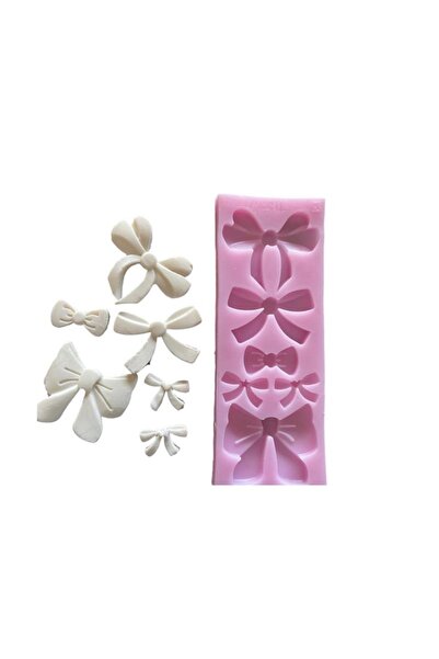Cesil Silikon Kalıp 6 lı Fiyonk Set