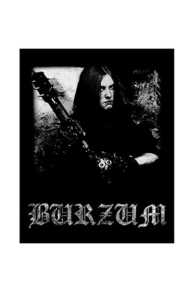Z zepplin Burzum Anthology Patch mare pe spate