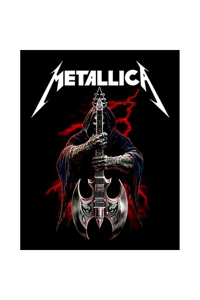 Z zepplin Metallica Guitarist Big Back Patch Patch