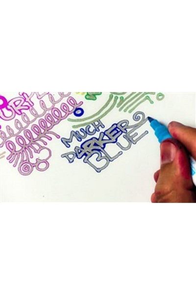 Pentel Invitation Pen Outline Marker Purple