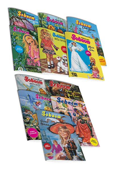 Tandem Yayınları Şebnem Bebek 11 Li Kostümler ve Minikler Serisi Bebek Giysil...