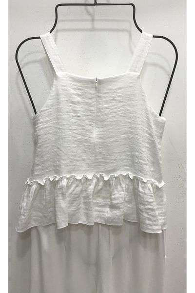 Çikoby Girl's Strap Woven Bluz