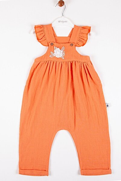 Babykokko Kız Çocuk Müslin Şalvar Salopet