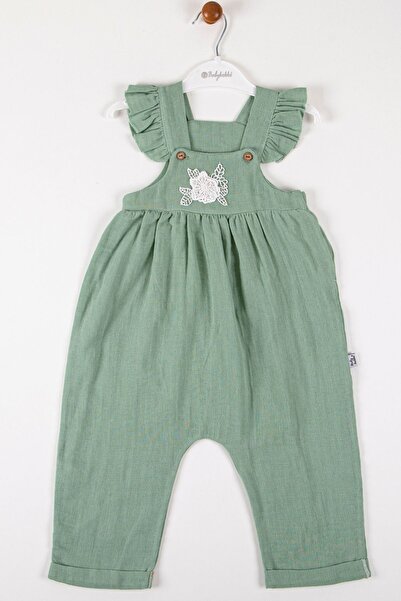 Babykokko Kız Çocuk Müslin Şalvar Salopet