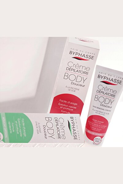 BYPHASSE Hair Removal Cream with Silk Protein Extract 125ml