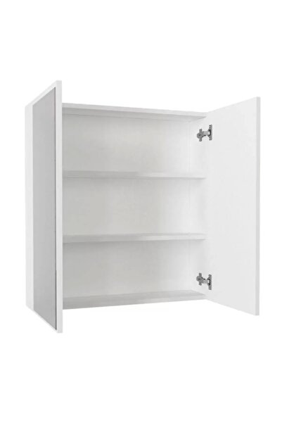 AZZURİ Mebel Elyuyan Üstü Güzgülü 2 Qapılı Hamam Şkafı