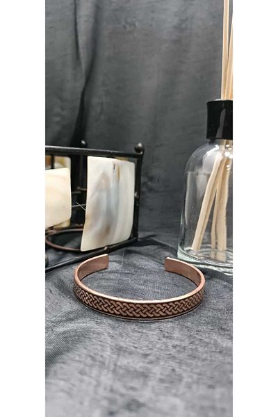 KAVELE 100% Pure Copper Motif Bracelet -Number Secance or any other symbol write in question