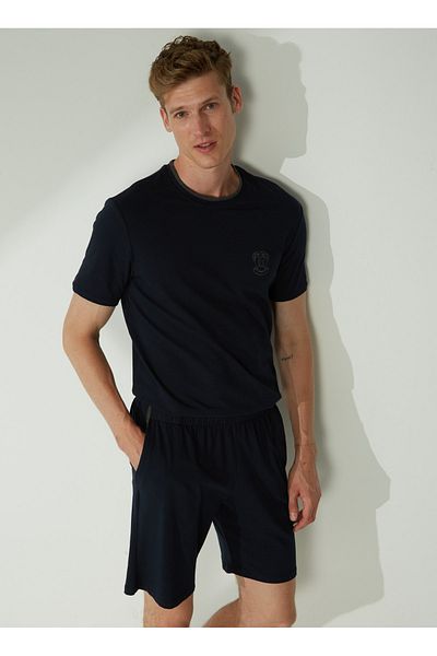 D'S Damat شورت برقبة دائرية Tk Ds23009