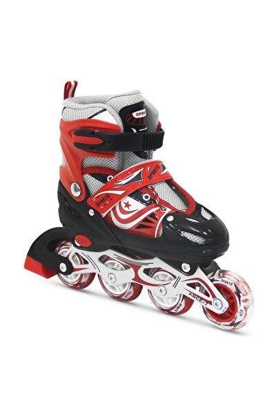 KARSAN Illuminated Metal Body Large Size Skates Blue