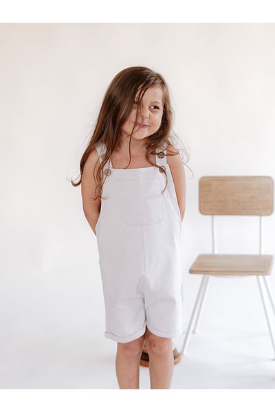 Fluffyboon Children's Salopet - Stone