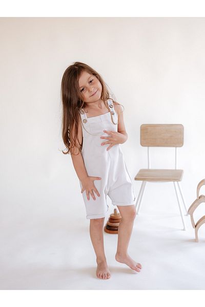 Fluffyboon Children's Salopet - Stone
