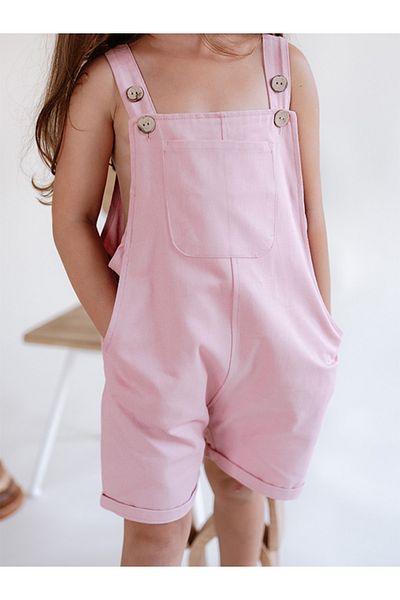 Fluffyboon Children's Salopet - Dusty Rose