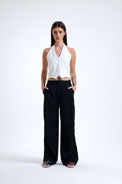 nevv HALTER COLLAR VEST