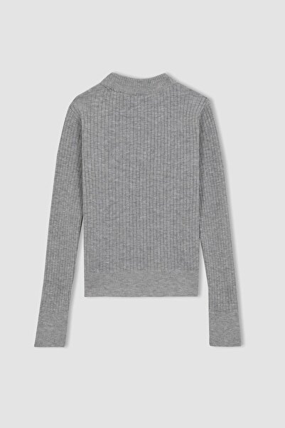 DeFacto Kız Çocuk Bisiklet Yaka Kazak A2292a823wn