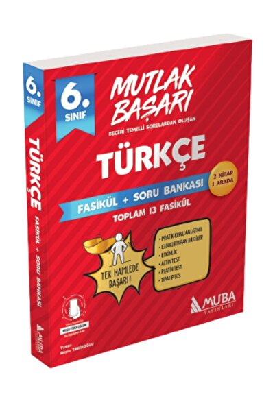Muba Yayınları MUTLAK BAŞARI 6.SINIF TÜRKÇE FASİKÜL+SORU BANKASI