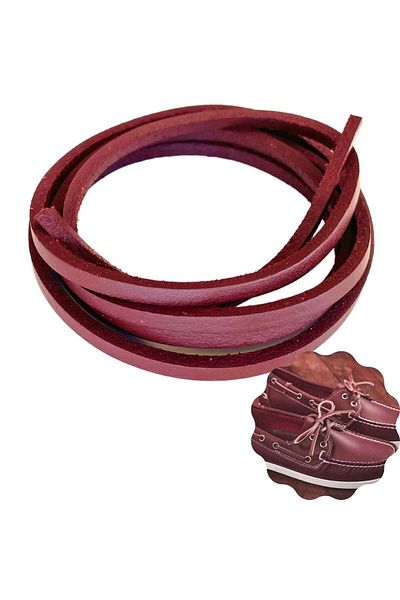 ipekbazaar Leather Shoelaces, Nubuck Timberland Dexter EtcLeather Laces Suitable for Shoes, 1 Piece - 150 cm