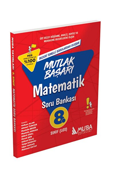 Muba Yayınları MUTLAK BAŞARI 8.SINIF LGS MATEMATİK SORU BANKASI