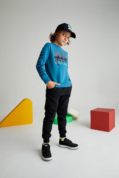 DeFacto Boy's Navy Blue School Sweatpants