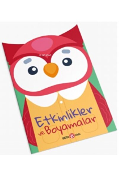 Beta Kids Baykuş Etkinlikler Ve Boyamalar