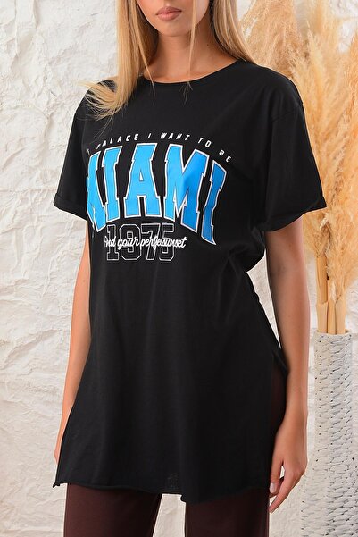 ESPİNA WOMEN'S MIAMI PRINTED T-SHIRT