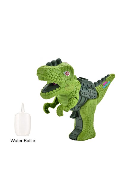 hediyecik Sesli Işıklı Buhar Çıkaran Oyuncak Dinozor Yeşil 17 Cm